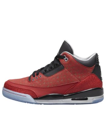 Air Jordan 3 Retro Doernbecher (2013) ??Red Goldsilver Black?? 437536-600B