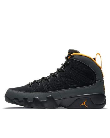 Air Jordan 9 Retro ??Black Dark Charcoal University Gold?? CT8019-070