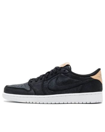 Air Jordan 1 Retro Low OG Premium ??Black Tan?? 905136-010